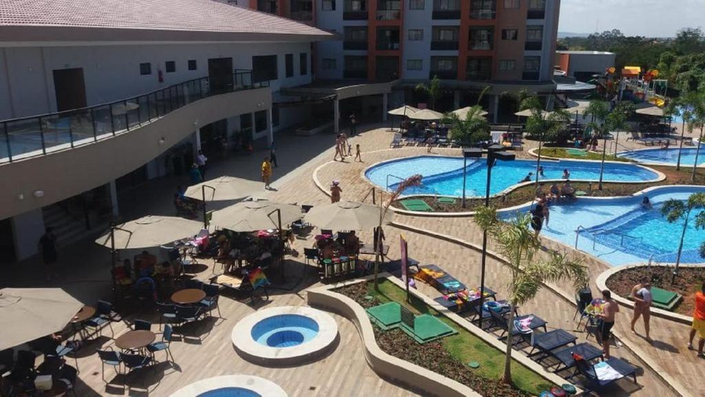 Caldas Novas Privê Alta Vista Thermas Resort - Sensacional! Apto Suíte Luxo 02 Quartos até 06 pessoas - Incrível! Exterior foto